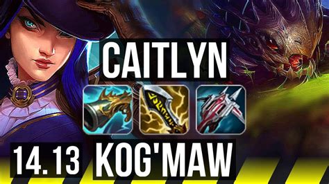 CAITLYN Elise Vs KOG MAW Seraphine ADC 69 Winrate 11 4 11