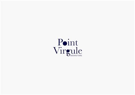 Point Virgule ; Bookstore on Behance