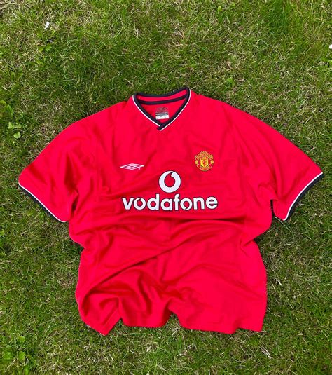 Vintage Vintage 2001 2002 Manchester United Umbro Soccer Jersey Grailed