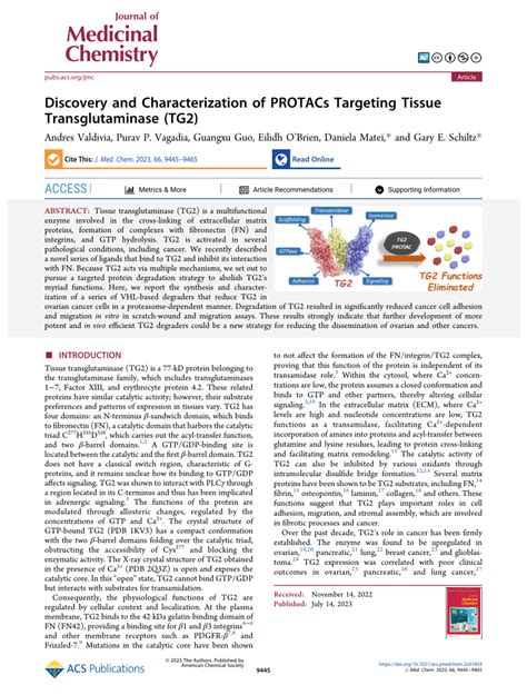 Pdf Discovery And Characterization Of Protacs Targeting Tissue