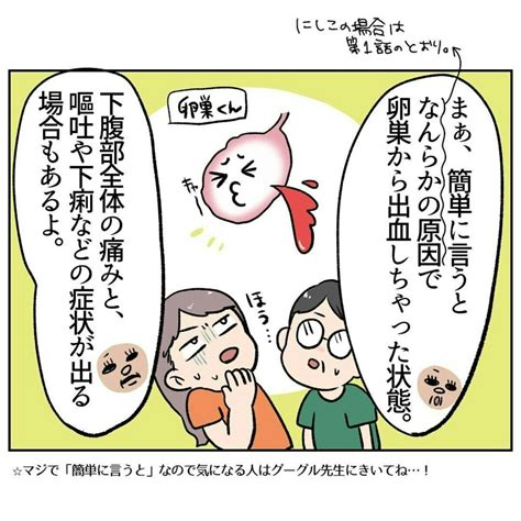 【画像】排卵痛があった日は絶対するな！「卵巣出血」からの教訓【ママリ】 1116 ライブドアニュース