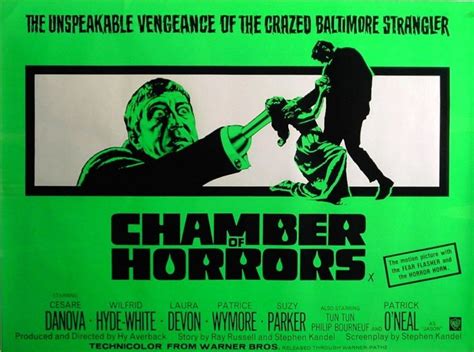 CHAMBER OF HORRORS | British 30 inch x 40 inch Quad Film Poster