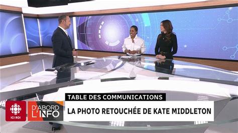 Photo retouchée de Kate Middleton un désastre de communication Info