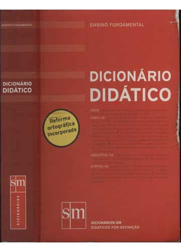 Sebo do Messias Livro Dicionário Didático Ensino Fundamental