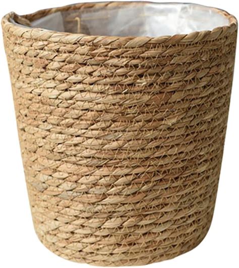 Amazon FOMIYES Seagrass Basket Planters Flower Pots Cover Storage