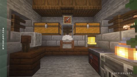 How To Make A Crafting Room In Minecraft An Easy Guide — Bypixelbot