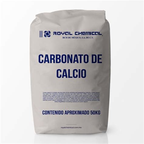 Carbonato De Calcio Royal Chemical