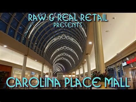 Carolina Place Mall (Pineville, NC) from October 19, 2020: The curving ...