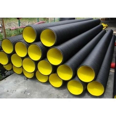 Mm Inner Diameter Mm Sn Dwc Hdpe Pipe At Rs Meter In New