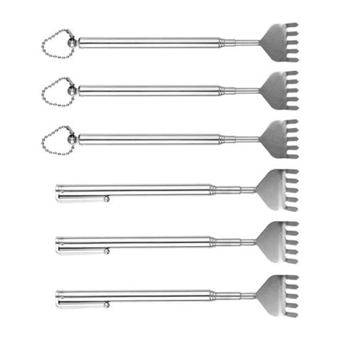 6pc Télescopique Anti Démangeeison Griffe Massager Chatouiller pic de