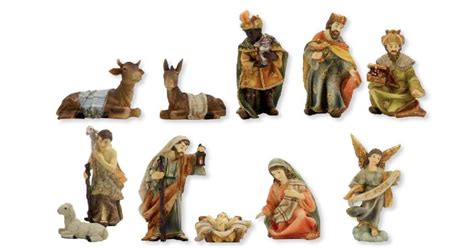 crèche noël complet avec petit santons