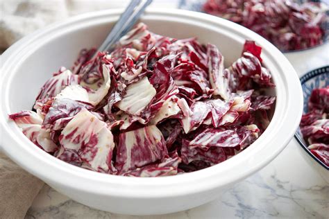 Cremiger Winterlicher Radicchio Salat Rezept Elle Republic