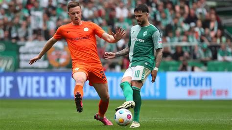 Werder Bremen Verliert Gegen Wolfsburg Der Spielverlauf Im Ticker