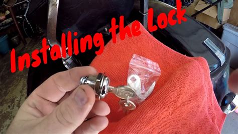 Saddle Bag Lock Install Youtube