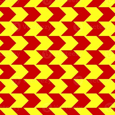 Classic Red And Yellow Chevron Seamless Pattern Seamless Zig Zag