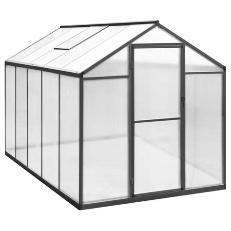 Veikous 6 X 10 Aluminum Greenhouse Kit For Outdoor Walk In Greenhouse