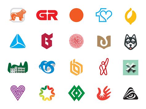 geo logos 01 by George Bokhua on Dribbble