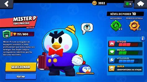 Pinguin Chato Que Odeia O Tick Classe 25 1548 Brawl Stars Amino Ptbr Amino