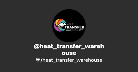 Heat Transfer Warehouse Instagram Facebook Tiktok Linktree