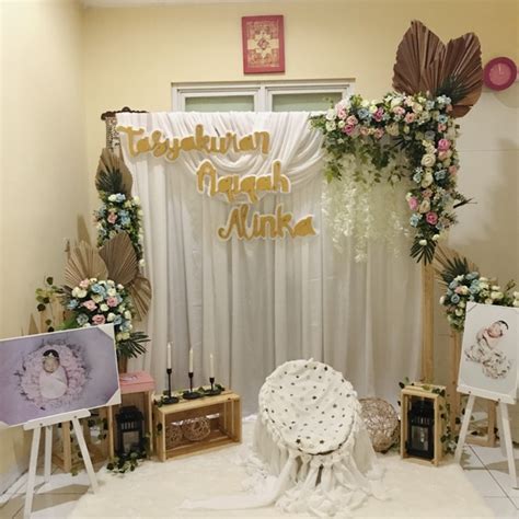 Dekorasi Aqiqah Simple 45 Koleksi Gambar