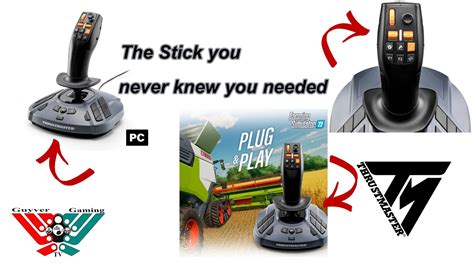 ThrustMaster SimTask FarmStick First Look And Impressions YouTube