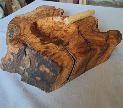 Olive Wood Cigar Plate Unique T Wooden Cigar Ashtray Handmade Olive Wood Cigar Ashtray