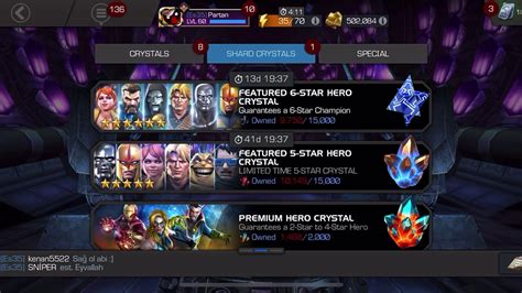 Amazing 5 Star And 6 Star Crystal Opening Wooo Mcoc Marvel Contest Of Champions Youtube