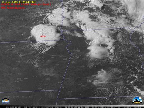 Severe Thunderstorms Across Nebraska Iowa And Kansas CIMSS Satellite