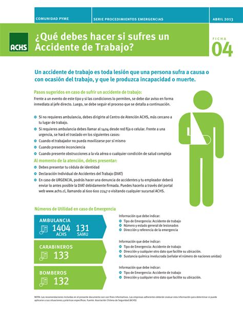 Qu Debes Hacer Si Sufres Un Accidente De Trabajo