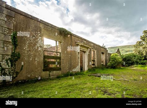 tyneham ghost village dorset Stock Photo - Alamy