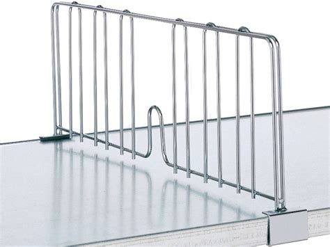 Metro Super Erecta 8in High Shelf Divider for Solid Shelves | BioPharm ...