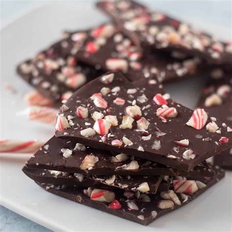 Dark Chocolate Peppermint Bark Recipe Gluten Free Chocolate