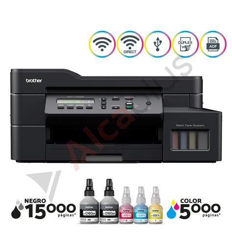 Impresora Multifuncional Brother Tank Tinta Dcp T720dw Wifi Duplex Bad