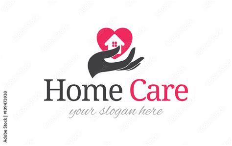 Home care logo template Stock Vector | Adobe Stock