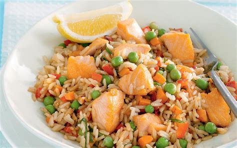 Salmon Fried Rice Recipe Food To Love