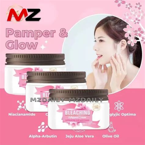 Set Of Ms Cosmetics Bleaching Whipped Cream G Lazada Ph