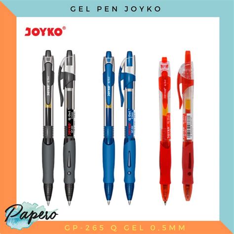 Jual Gel Pen Pulpen Pena Joyko GP 265 Q Gel 0 5 Mm Shopee Indonesia