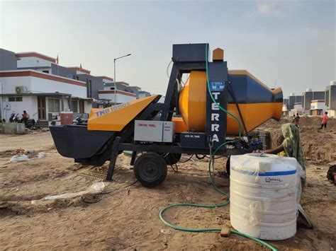 Electric Engine Rm Reversible Concrete Mixer For Construction