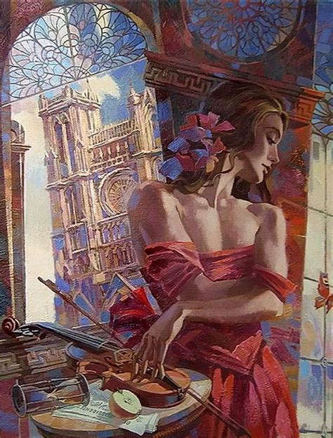 Il Mondo Di Mary Antony Alexey Lashkevic Russian Painter