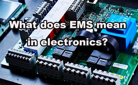 EMS PCBA In Electronics Manufacturing Industry