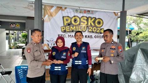 Polres Gresik Cek Kesehatan Personil Usai Pengamanan Tps Pemilu