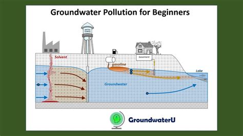 Groundwater Contamination For Beginners Groundwater Plume Simulation