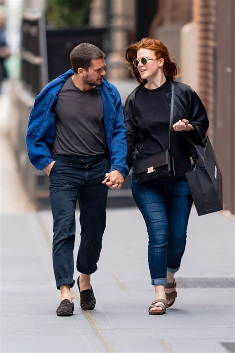 ROSE LESLIE and Kit Harington Out Shopping in New York 04/30/2021 ...