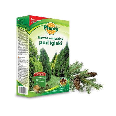 Nawóz pod iglaki 1kg Planta Nawozy Ogród Las ogród