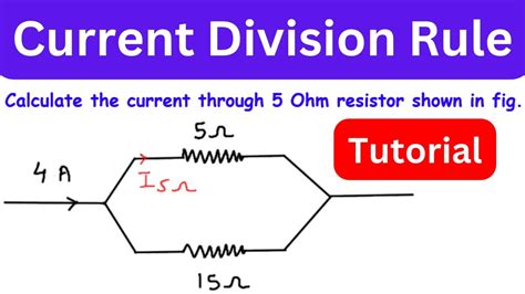 Current Division Rule Simple Example YouTube