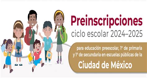 ANUNCIA SECRETARÍA DE EDUCACIÓN FECHAS DE PREINSCRIPCIONES PARA EL