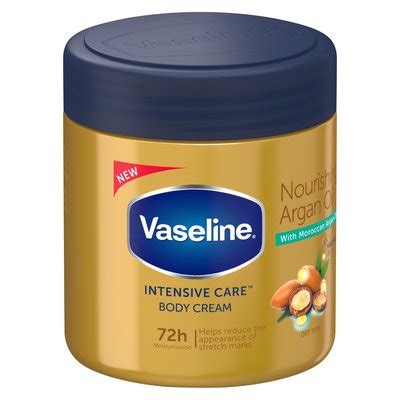 Vaseline Intensive Care Argan Oil Stretch Marks Repair Body Cream 400ml