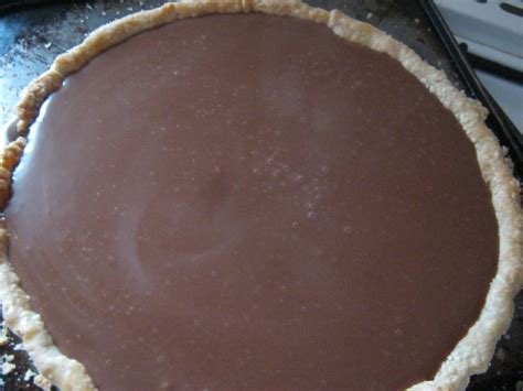 Chocolate Custard Pie · How To Bake A Chocolate Pie · Recipes on Cut ...