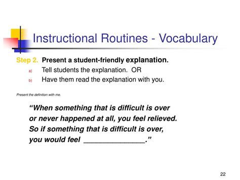 Ppt Effective Instructional Routines For Teaching Excellence