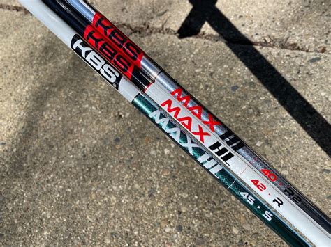 Kbs Max Hl Wood Shafts In Hand Pics Wrx Club Techs Golfwrx